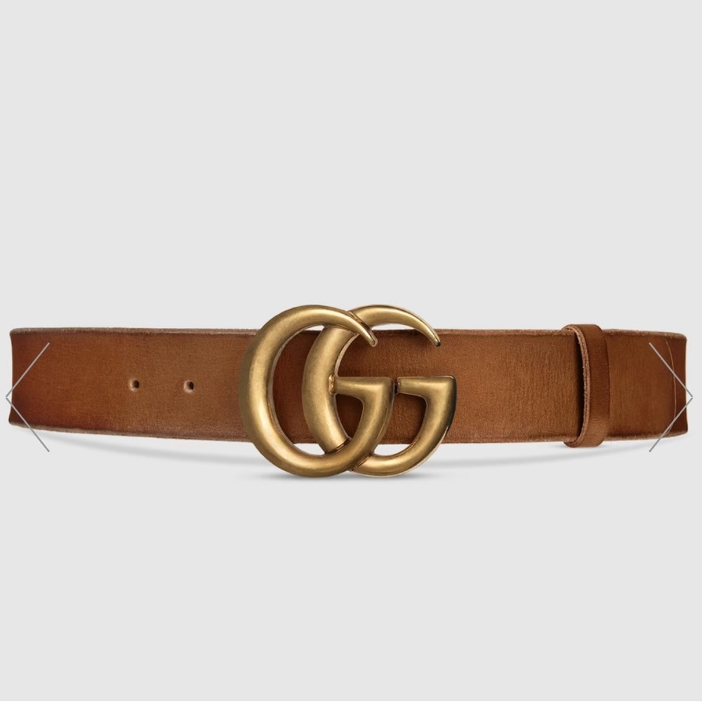 Authentic Brown Gucci Belt Size 85 bought from Gucci store online. Worn twice.